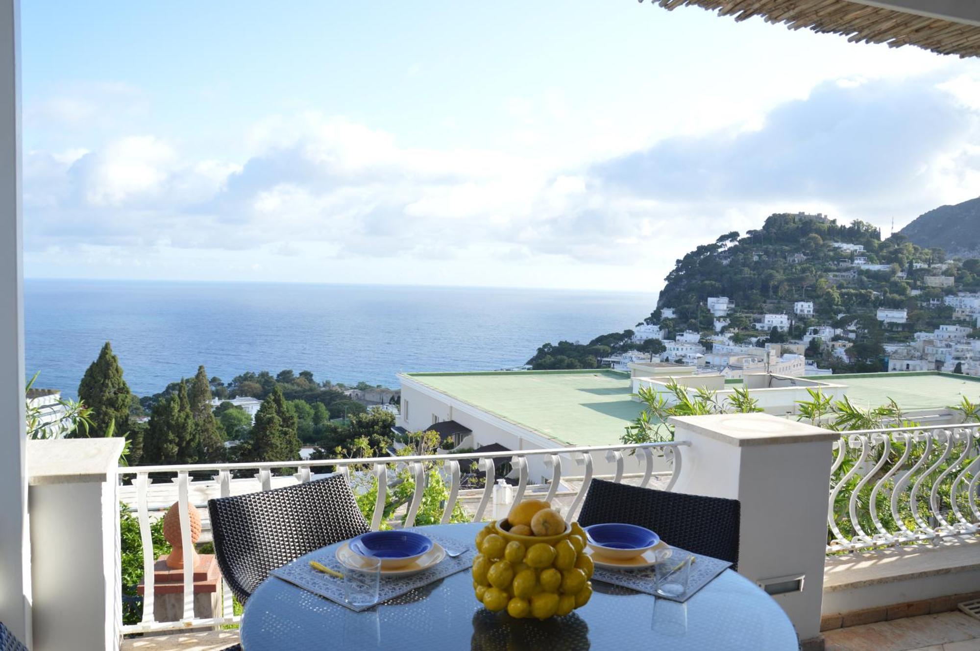 Villa La Panoramica 3 Camere 3 Bagni Capri Extérieur photo